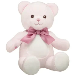 Baby Pink Teddy Bear with Gifting Bow