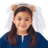 Bear Ears Headband and Veil for Kids