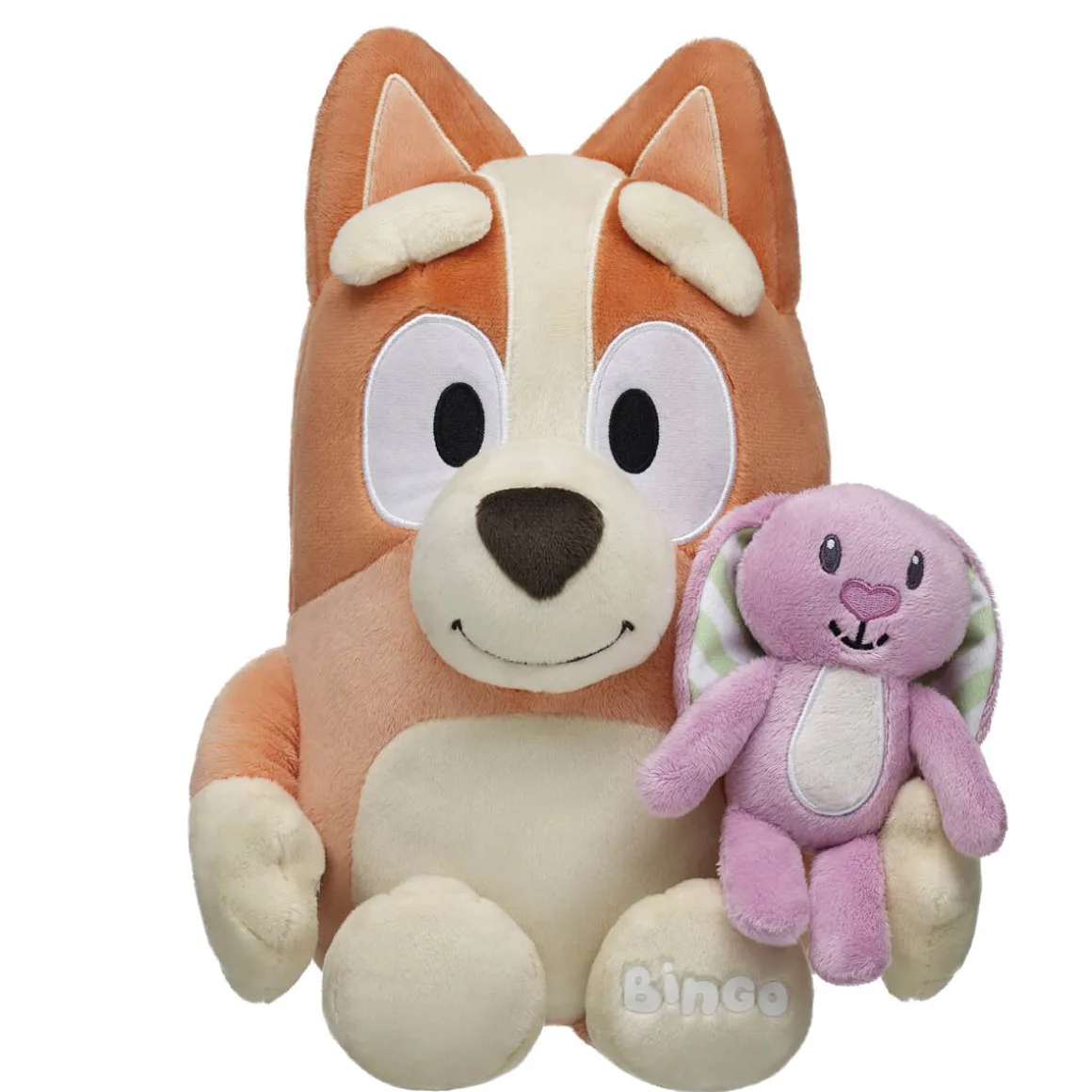 Bingo Plush Puppy with Floppy Wristie
