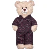 Black Heart Satin Pajamas