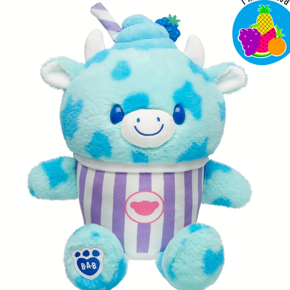 Blue Raspberry Cow Slushie Plushie Scented Gift Set