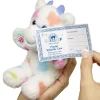 Build-A-Bear Mini Beans® Colorful Splatter Cow Stuffed Animal