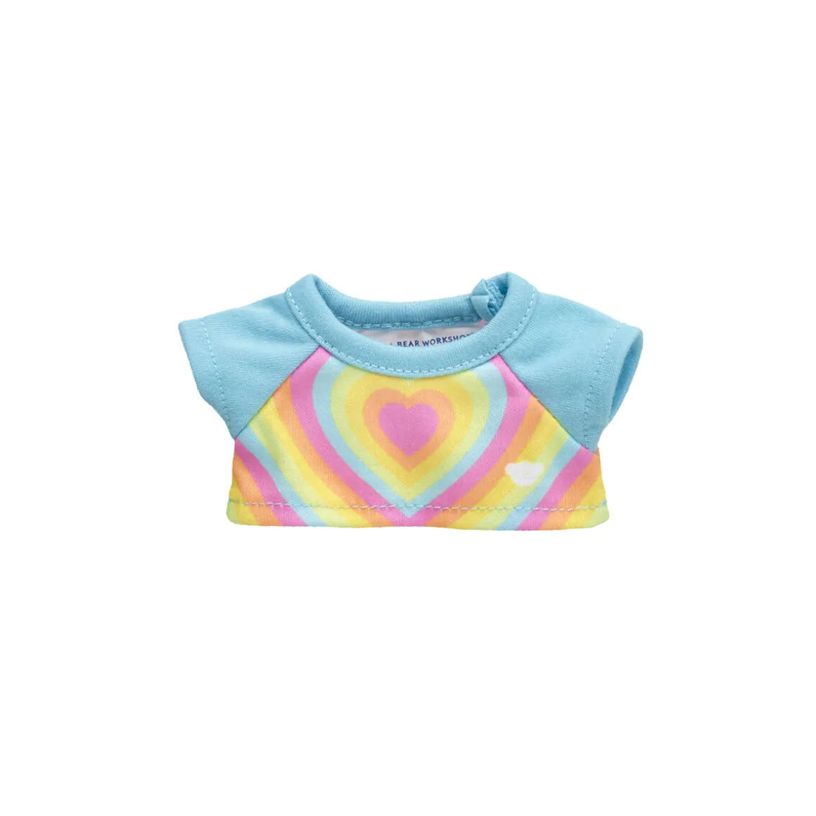 Build-A-Bear Mini Beans® Rainbow Heart T-Shirt