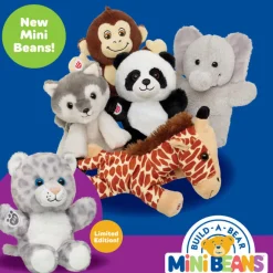 Build-A-Bear Mini Beans® Snow Leopard Stuffed Animal