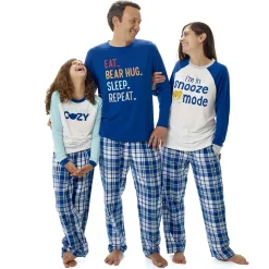 Build-A-Bear Pajama Shop™ Blue Plaid Pants - Toddler & Youth