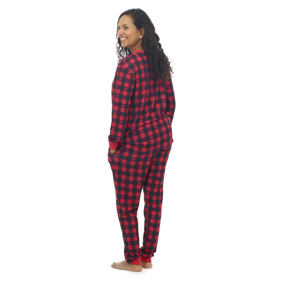 Build-A-Bear Pajama Shop™ Buffalo Check Top - Adult