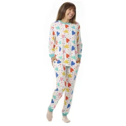 Build-A-Bear Pajama Shop™ Colorful Hearts PJ Pants - Adult