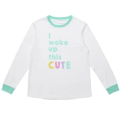 Build-A-Bear Pajama Shop™ "I Woke Up This Cute" PJ Top - Adult