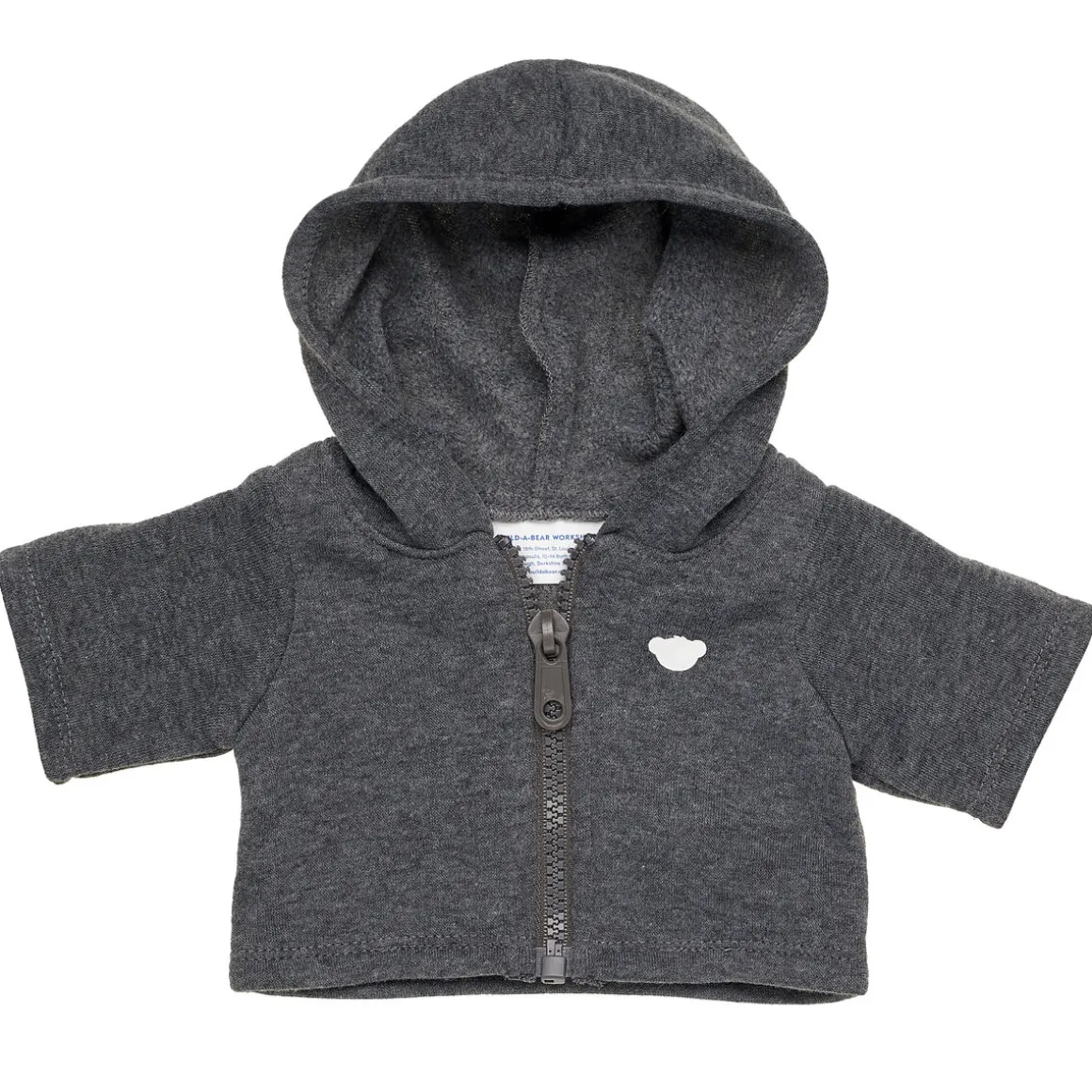 Charcoal Grey Zip Hoodie