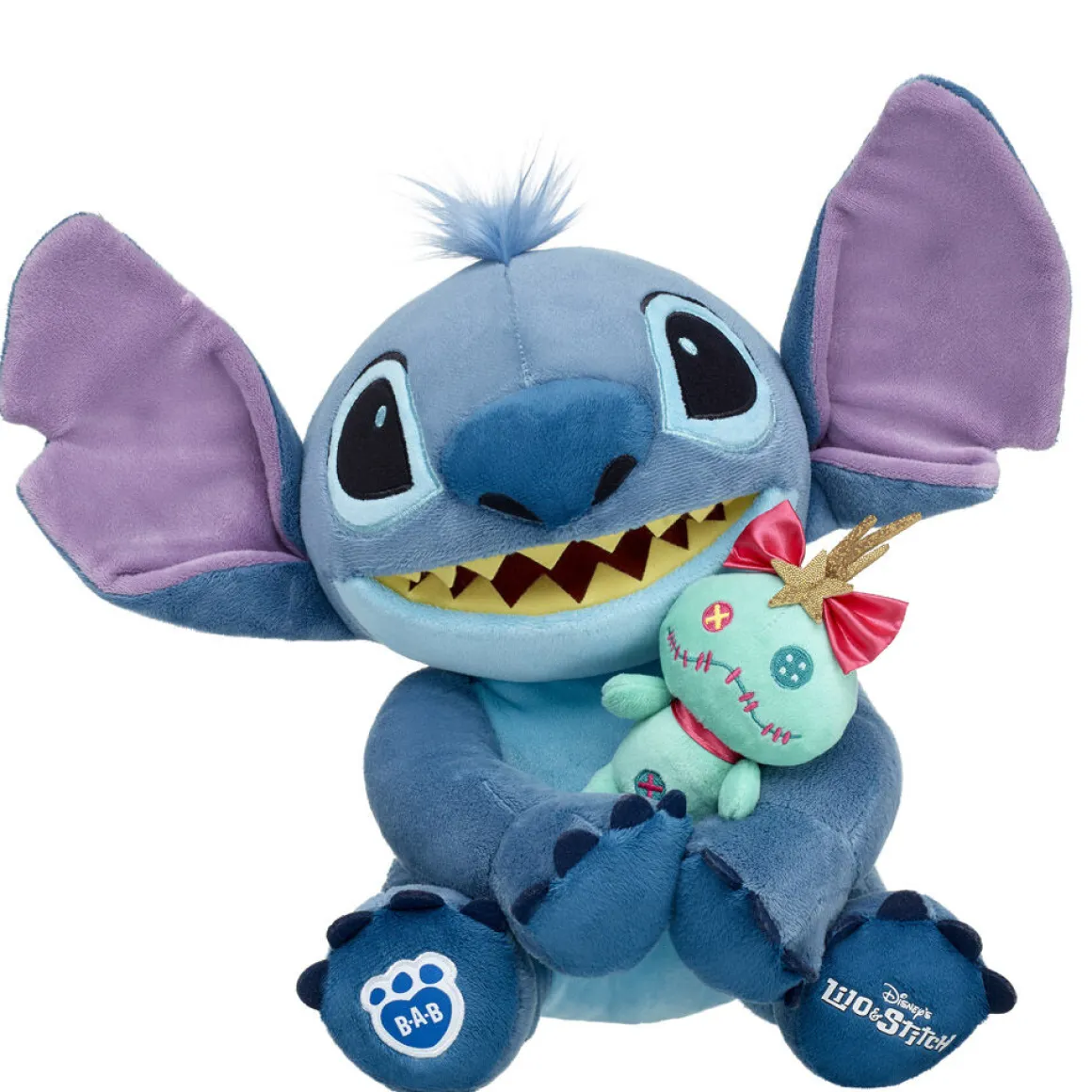 Disney Stitch Holiday Scrump Wristie