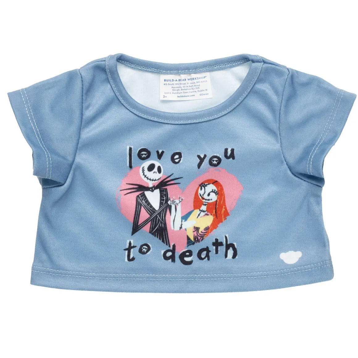 Disney Tim Burton's The Nightmare Before Christmas Valentine's Day T-Shirt