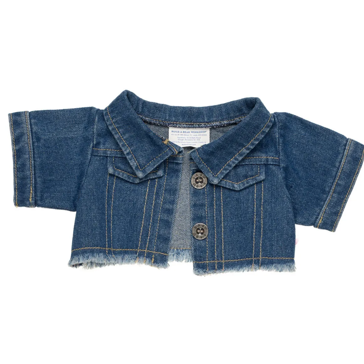 Frayed Denim Jacket