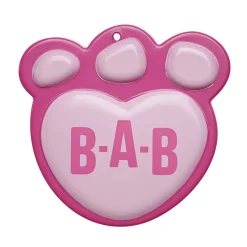 Fuchsia Paw Brush