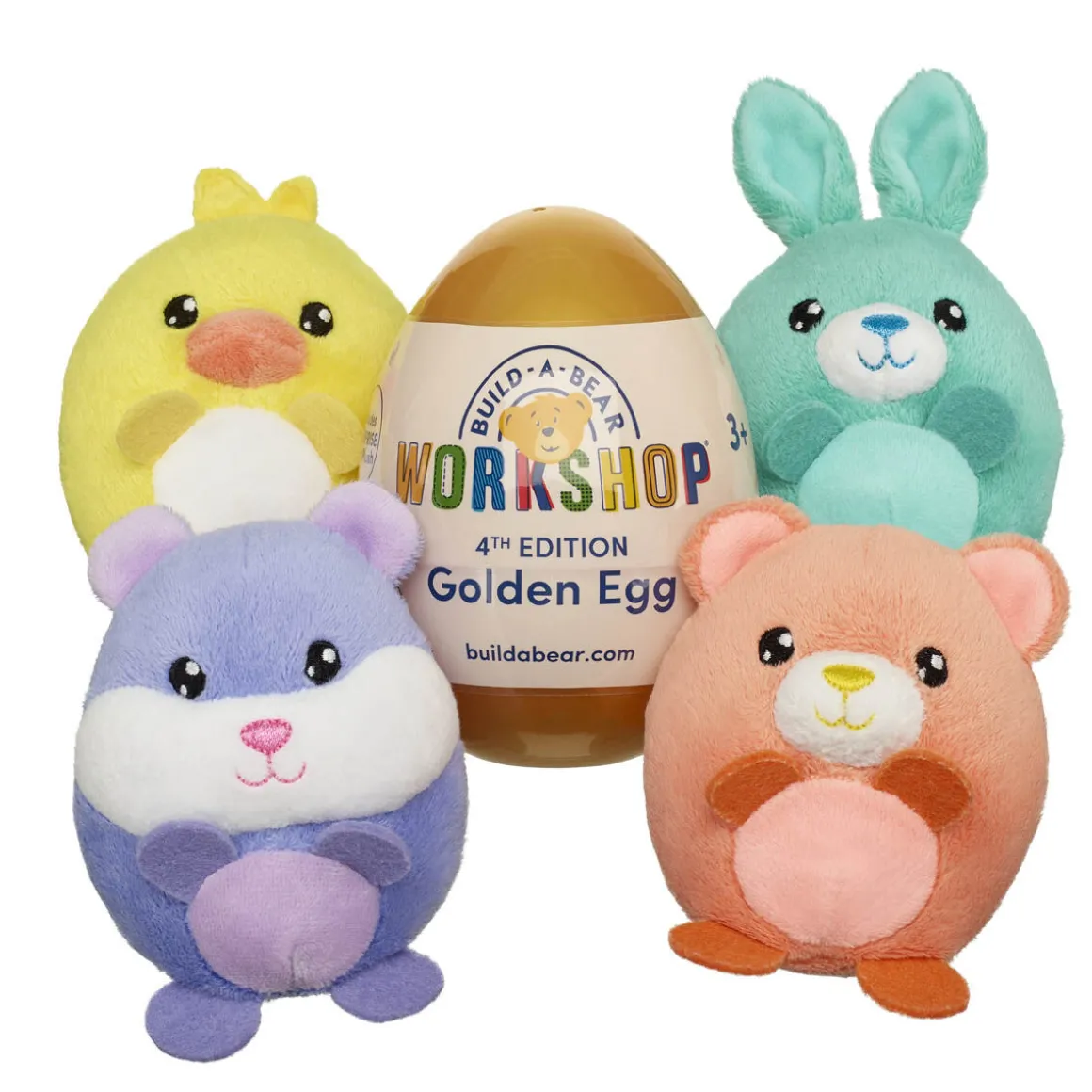 Golden Egg (4th Edition) - Includes 1 Easter Surprise Mini Plush
