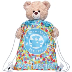 Happy Birthday Toy Bear Carrier