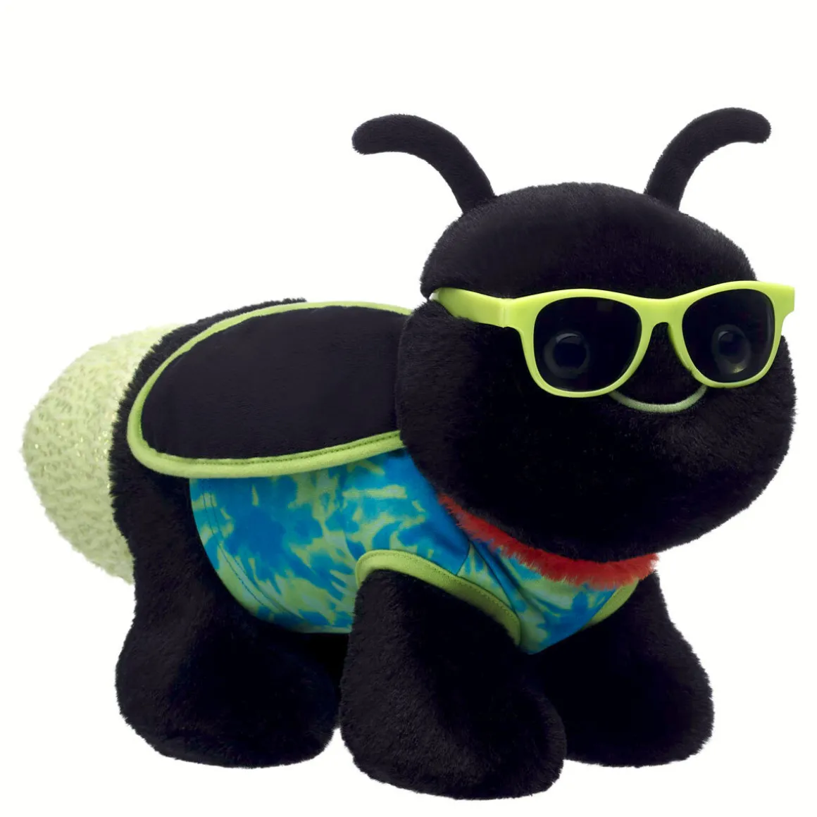 Lightning Bug Stuffed Animal Glow in the Dark Gift Set with Sunglasses