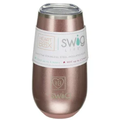 6 oz. HeartBox x Swig Life Stemless Flute