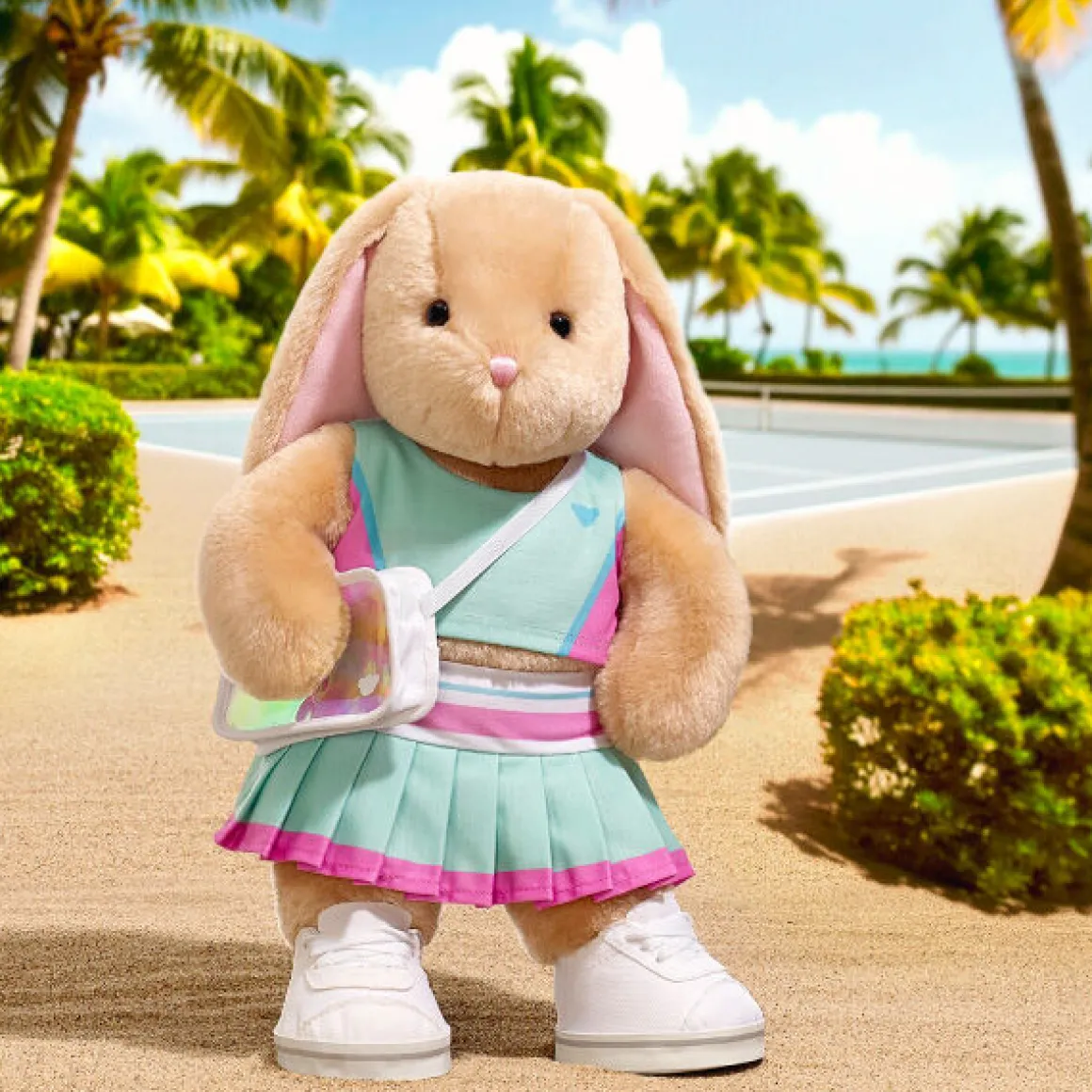 Pawlette™ Bunny Plush Summer Athleisure Gift Set