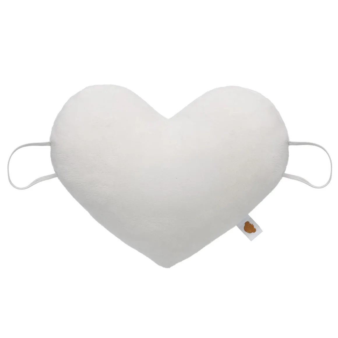Personalized Embroidered Gifting White Heart Wristie