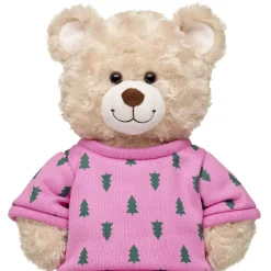 Pink and Green Christmas Tree Sweater