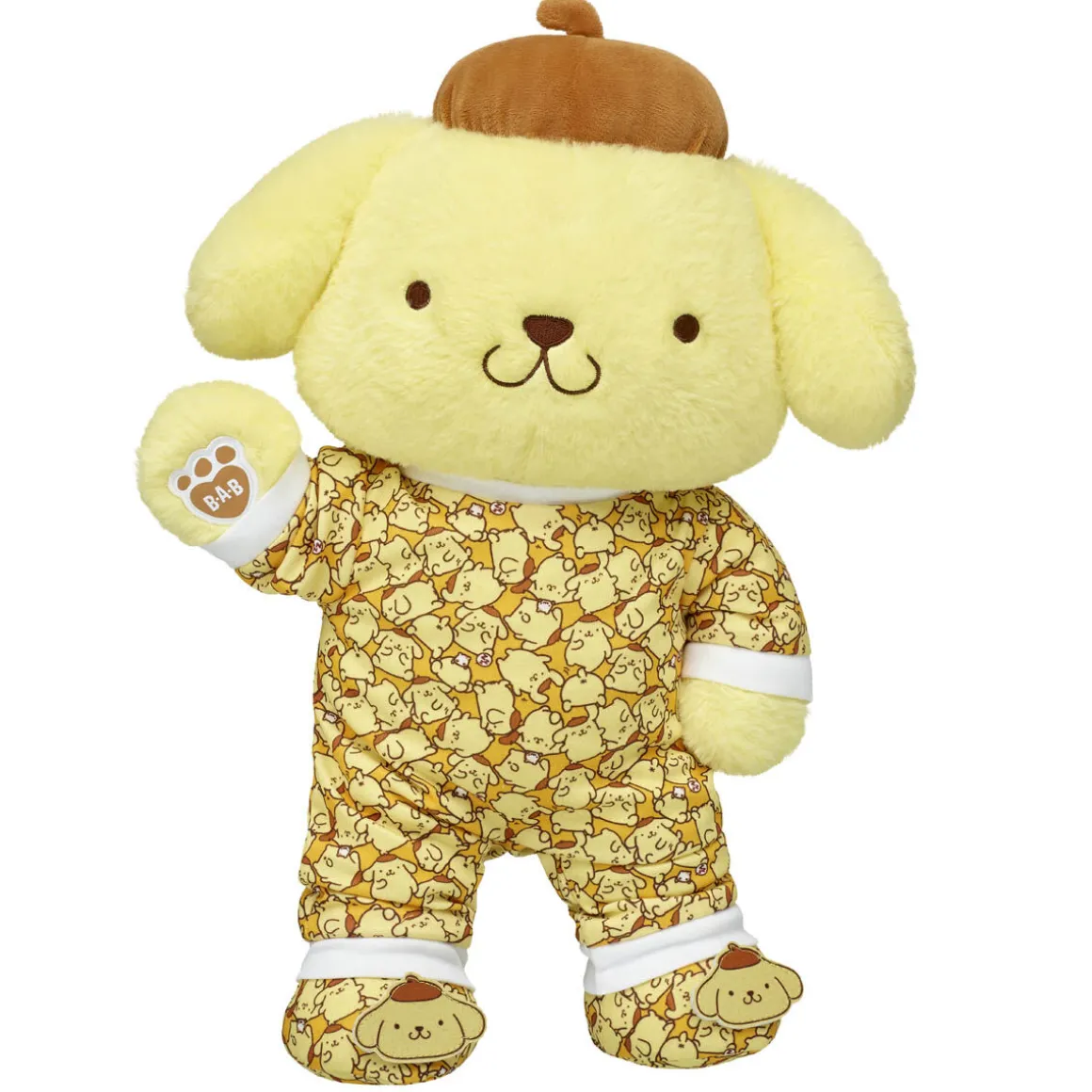 Sanrio® Hello Kitty® and Friends Pompompurin™ Stuffed Animal Gift Set with Sleeper and Slippers
