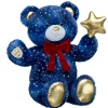 Star Wishes Teddy Bear with Red Velvet Gifting Bow