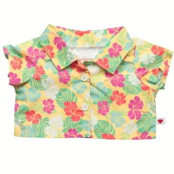 Tropical Flower Print Shirt