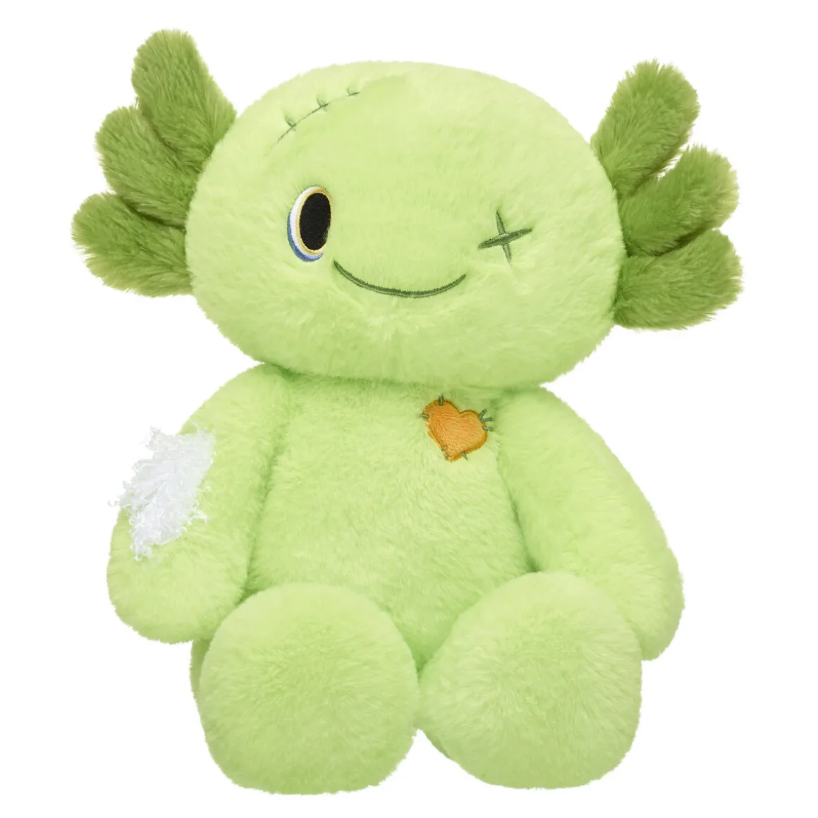 Zombie Axolotl Stuffed Animal