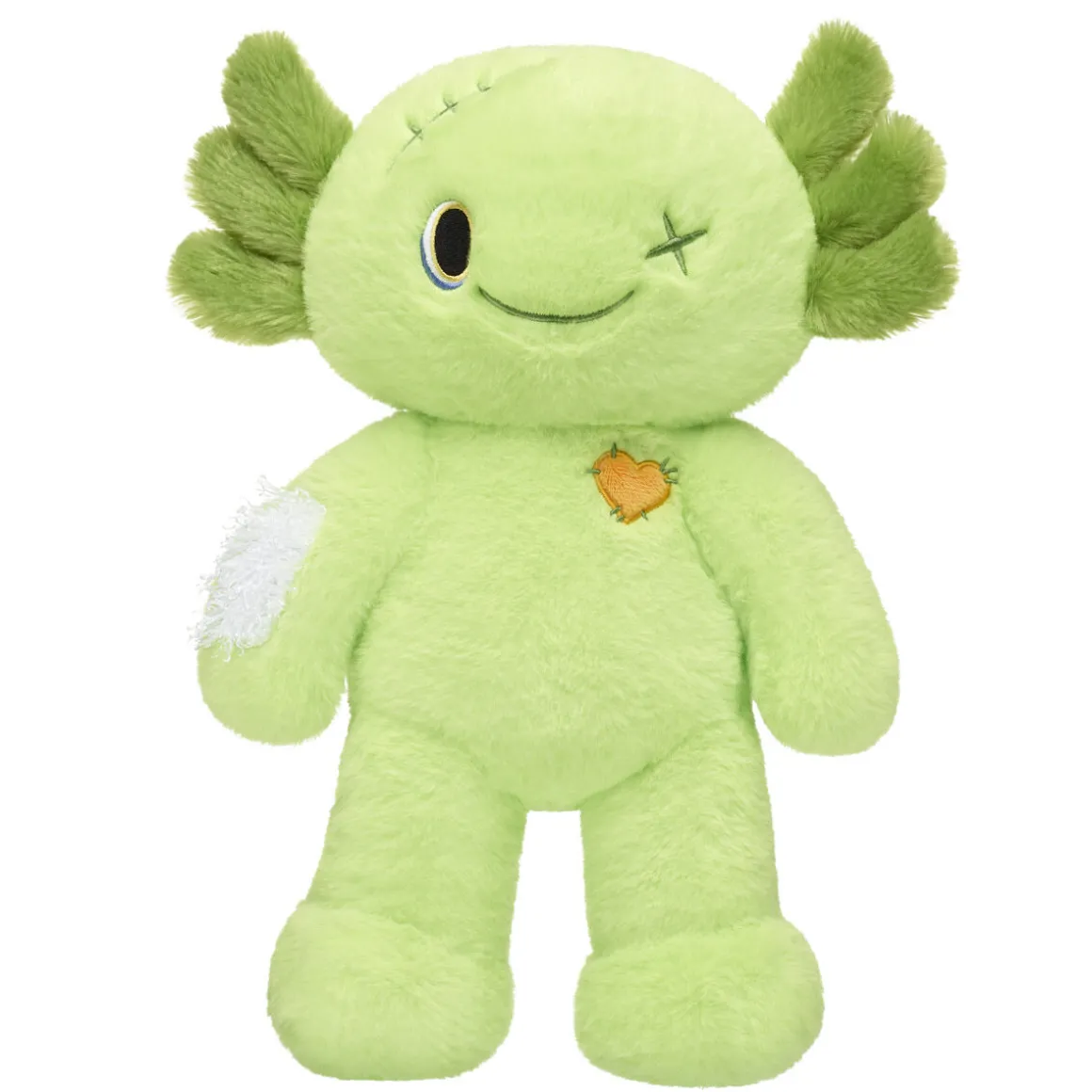 Zombie Axolotl Stuffed Animal